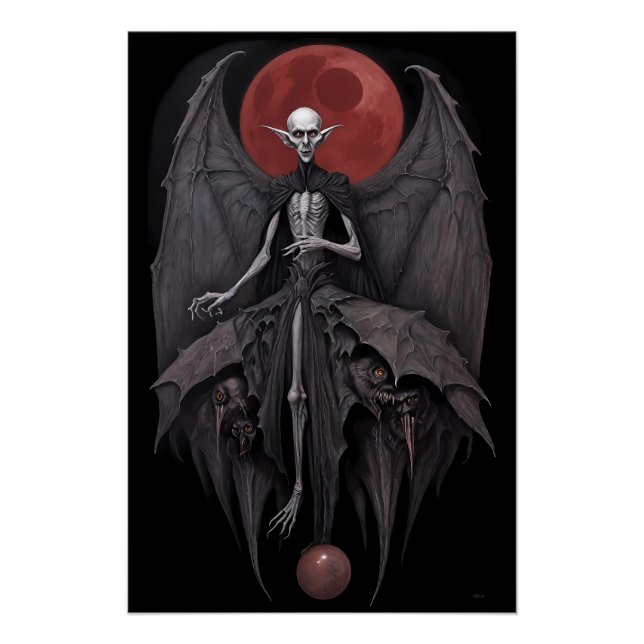 Póster Los muertos y los submuertos (Anverso)