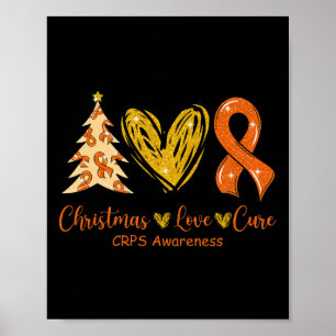 Póster Los navidades aman la conciencia sobre la Cure Nar