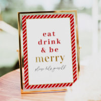 Los Navidades de MERI comen bebidas y se sirven co