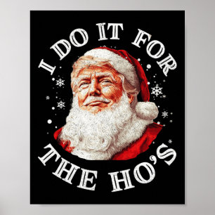 Póster Los Navidades de Trump, Santa Claus, lo hago por l
