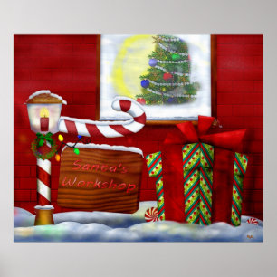 Póster Los Navidades del Taller Whimsey