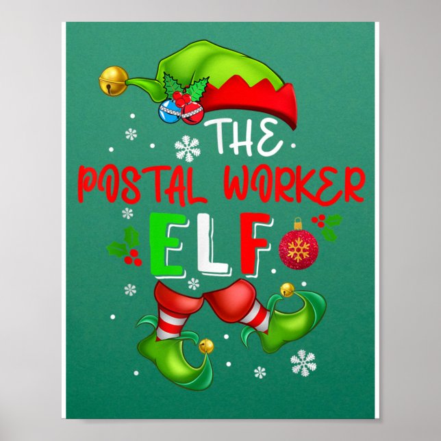 Póster Los Navidades Elf de los Trabajadores Postales, El (Frente)