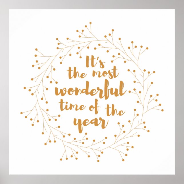 Póster Los navidades estuvieron en un momento maravilloso (Frente)