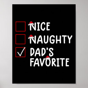 Póster Los Navidades favoritos de un padre travieso
