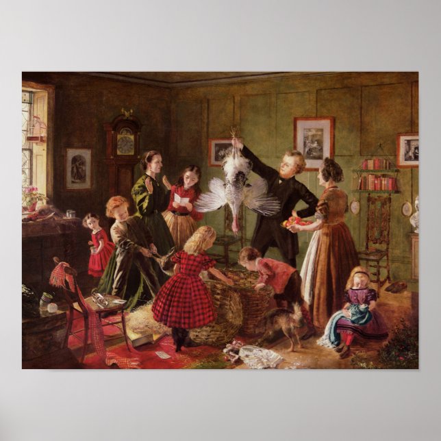 Póster Los Navidades Hamper (Frente)