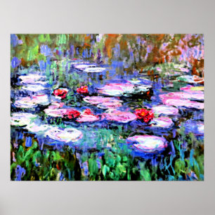 Póster Los Nenufares by Monet