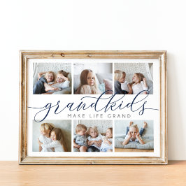 Póster Los nietos hacen que la vida sea grande | COLLAGE