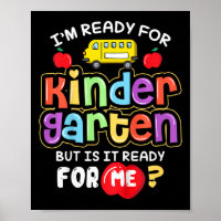 Los Niños Ck A La Escuela Estoy Listo Para El Jard