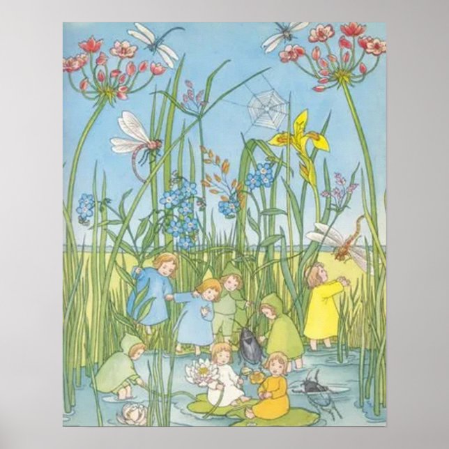 Póster Los niños de raíz Sibylle Von Olfers (Frente)