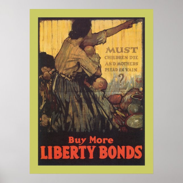 Póster Los niños deben morir (Frente)