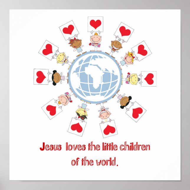 Póster Los niños del mundo (Frente)