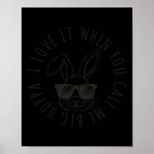 Póster Los Niños Me Encantan Cuando Me Llamas Big Hoppa B