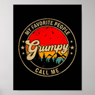 Póster Los niños me llaman Gpy Retro para Papa Abuelo