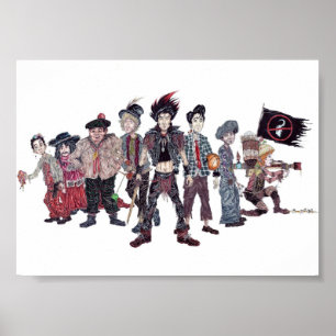 Póster Los niños perdidos de Hook 1991