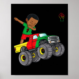 Póster Los niños se juntan decimosamente con el rey negro