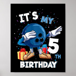 Póster Los niños son mi quinto cumpleaños, cumpleaños, be