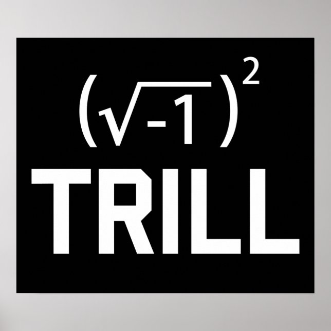 Póster Los números reales son tristes (Frente)