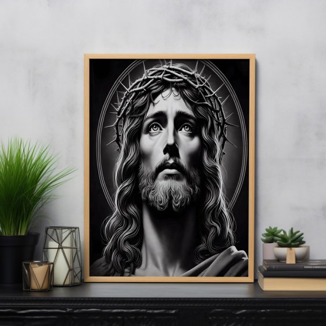 Póster Los ojos compasivos del amor de Jesucristo (Subido por el creador)