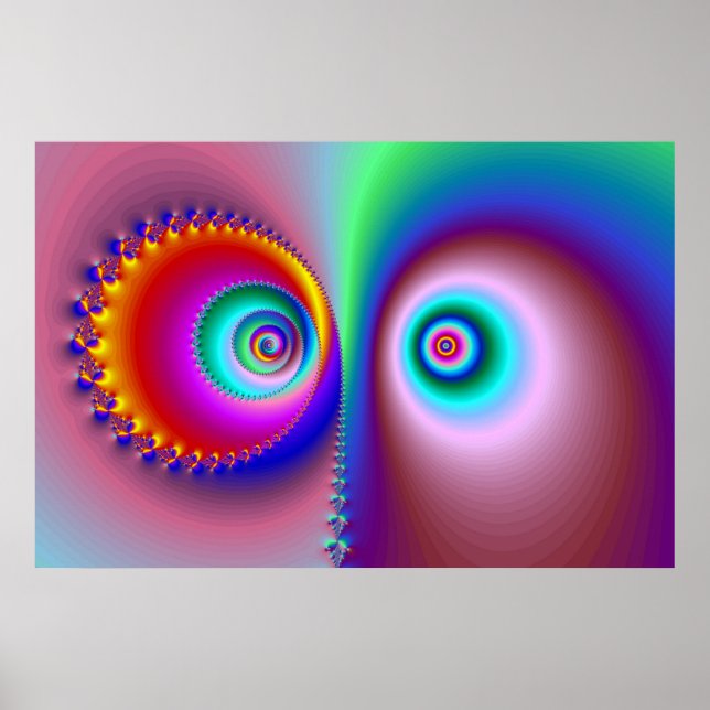 Póster Los ojos de los mesmerizados (Frente)