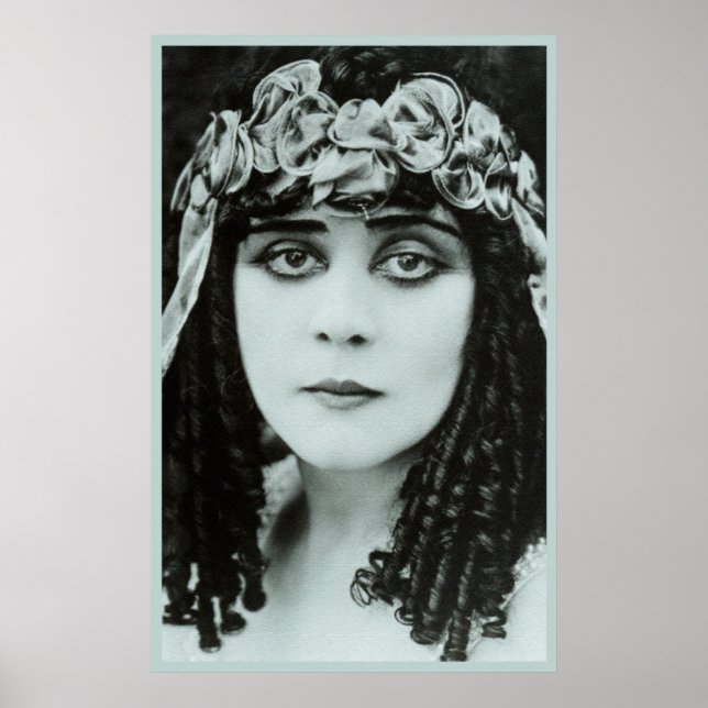 Póster Los ojos de Theda (Frente)