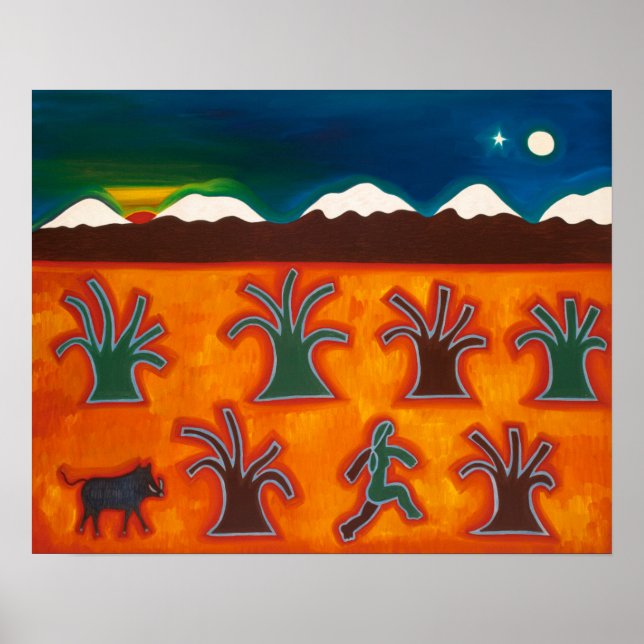 Póster Los Olivos en el Invierno 2010 (Frente)