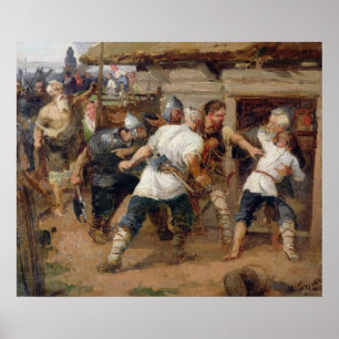 Póster Los paganos mataron a los primeros cristianos