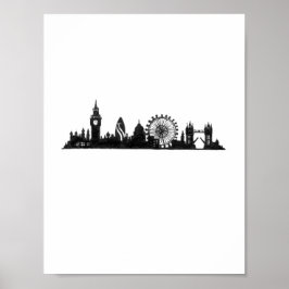 Póster Los paisajes urbanos: Londres