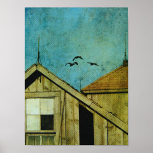 Póster Los pájaros vuelan