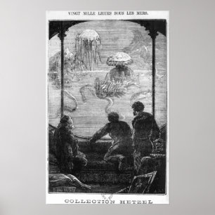 Póster Los pasajeros del Nautilus