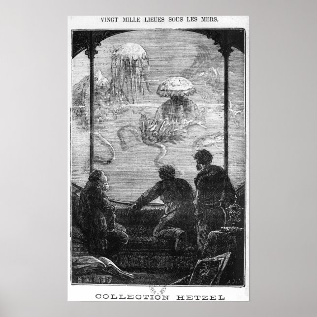 Póster Los pasajeros del Nautilus (Frente)