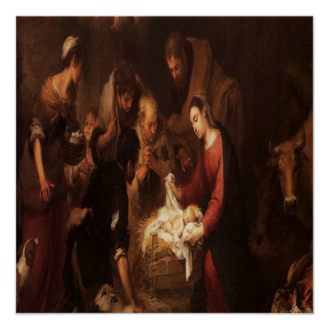 Póster Los Pastores de Natividad 1668 (Anverso)