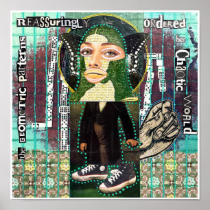 Póster Los patrones geométricos de Natalie Schorr