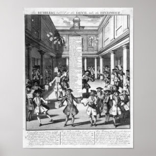 Póster Los peleles Bubbl'd, 1720