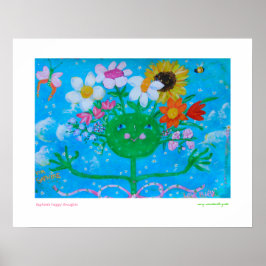 Póster Los pensamientos felices de Saphire