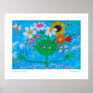 Póster Los pensamientos felices de Saphire