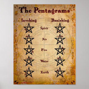 Póster Los PENTAGRAMOS