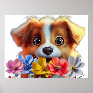 Póster Los perros son cute dooggone it