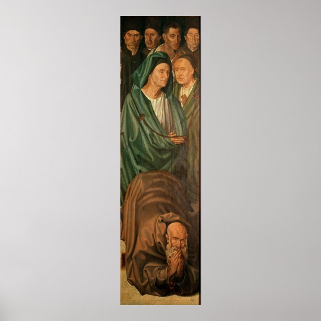 Póster Los pescadores, del Polyptych of St. (Frente)