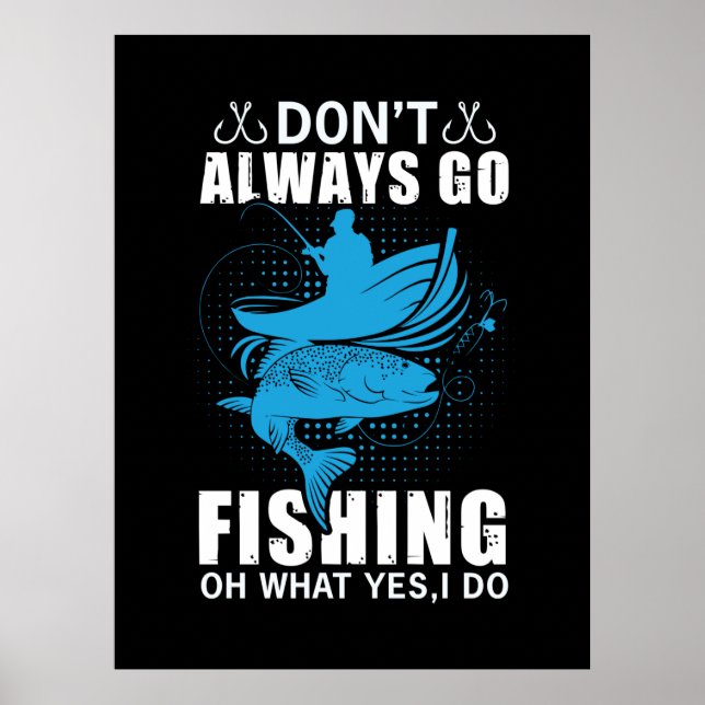 Póster Los Pescadores No Siempre Van A Pescar (Frente)