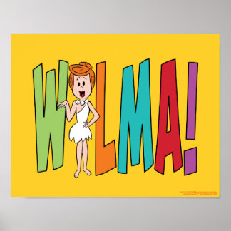 Póster Los Picapiedra | WILMA!