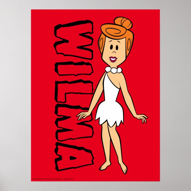 Póster Los Picapiedra | Wilma Flintstone (Frente)