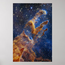 Póster Los pilares de la creación | NIRCam | JWST