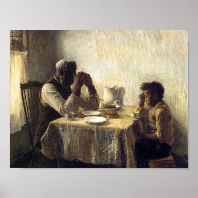 Póster Los pobres agradecidos (Tanner 1894) (Frente)