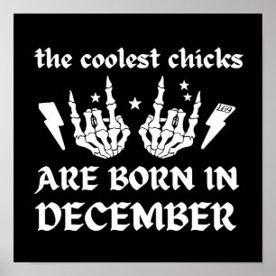 PÓSTER LOS POLLOS MÁS FRÍOS NACEN EN DICIEMBRE.