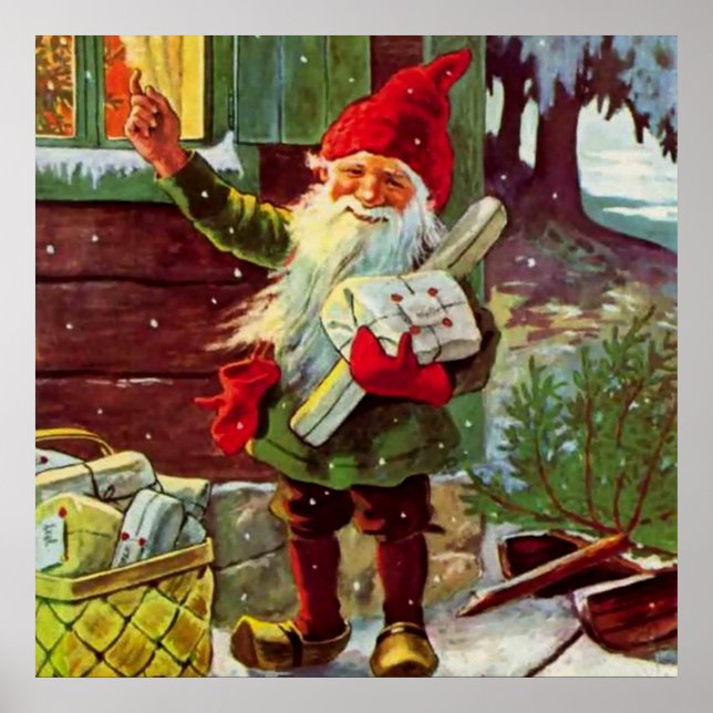 Póster "Los presentes han llegado" por Jenny Nystrom (Frente)