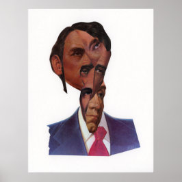 Póster Los presidentes: Washington a Reagan