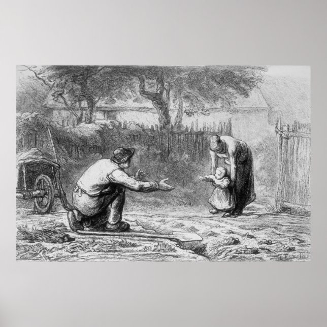 Póster Los primeros pasos (Frente)