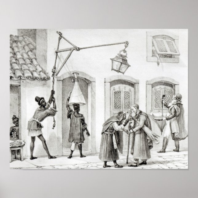 Póster Los primeros trabajos de la mañana (Frente)