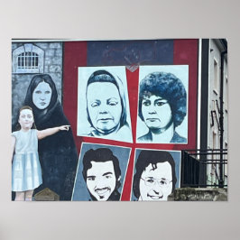 Póster Los problemas de Derry/Londonderry Northern Irelan