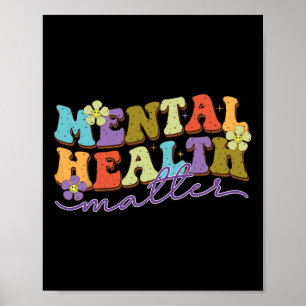 Póster Los Problemas De Salud Mental Ponen Fin Al Estigma